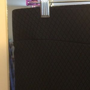 Apt 9 mid weight leggins blue with diamond pattern